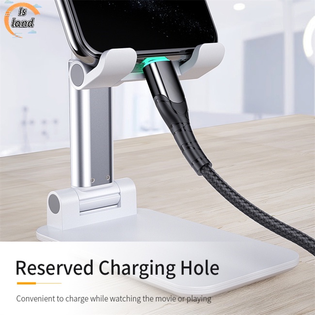 Giá Đỡ Điện Thoại Có Thể Gập Lại 2 Chế Độ Điều Chỉnh Chiều Cao Với Giá Đỡ Silicon Chống Trượt (t9-2)