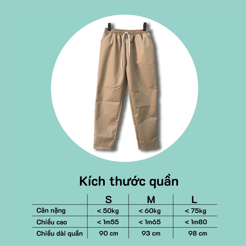 Quần Baggy Kaki