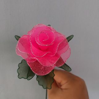Hoa hồng voan Handmade