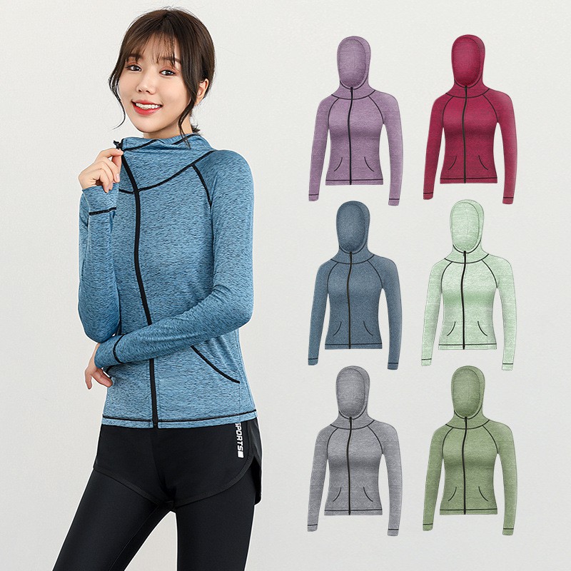 Áo khoác tập Gym KENZI-25 có nón (mũ) trùm đầu