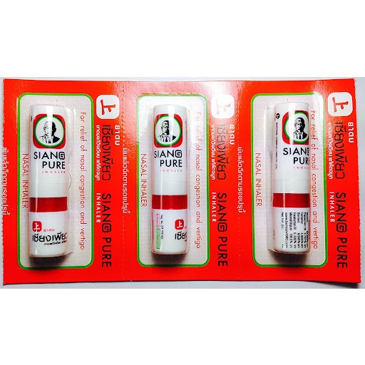 Ống Hít Thông Mũi Siang Pure Thái Lan