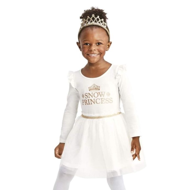 Đầm tay dài bé gái Cat & Jack 16_50kg