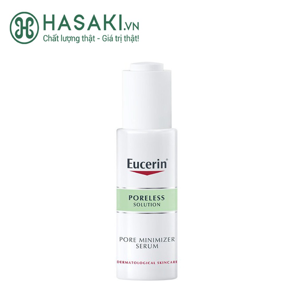 Tinh Chất Eucerin Giúp Giảm Mụn, Thu Nhỏ Lỗ Chân Lông PORELESS Solution Pore Minimizer Serum 30ml