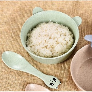 Bát ăn lúa mạch hình mèo / Bát ăn dặm cho bé