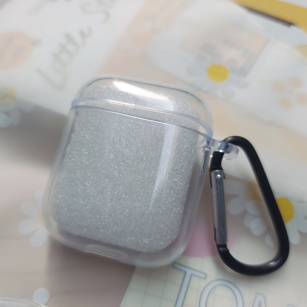 [Tặng kèm móc] Vỏ Bao Airpods Đựng Tai Nghe Airpod 1/2/3/Pro Trong Suốt Tomax Case