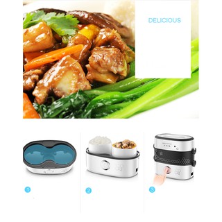 Nồi hấp cơm giữ nhiệt bốn ngăn