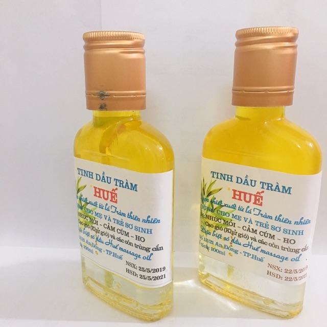 2 Chai Tinh Dầu Tràm Huế 100ml nguyên chất
