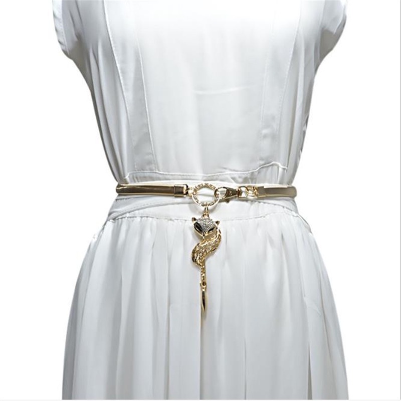 Belts for Women  Chain Elegant Belt Designer Metal Waist Belt  Belts Female