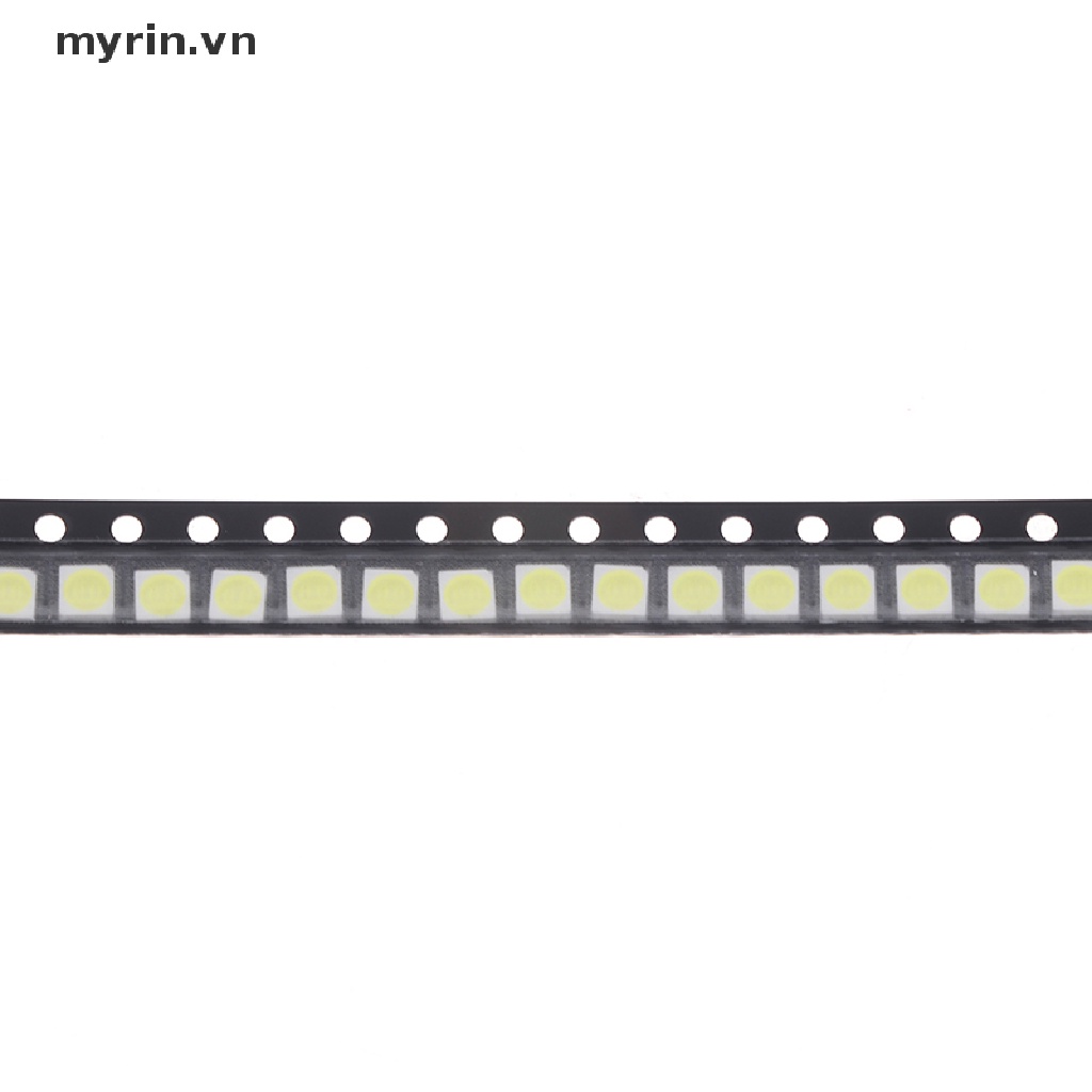 Set 100 Chip Đèn LED SMD 2835 / 3528 1W 3V Ánh Sáng Trắng Dành Cho TV LED Diodes