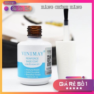 Base Cứng Móng | Vinimay | 15ml Hàng chính hãng.