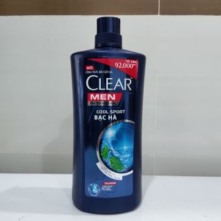 Dầu Gội Clear Men Cool Sport Mát Lạnh Bạc Hà 900G

-giá gốc  203.000