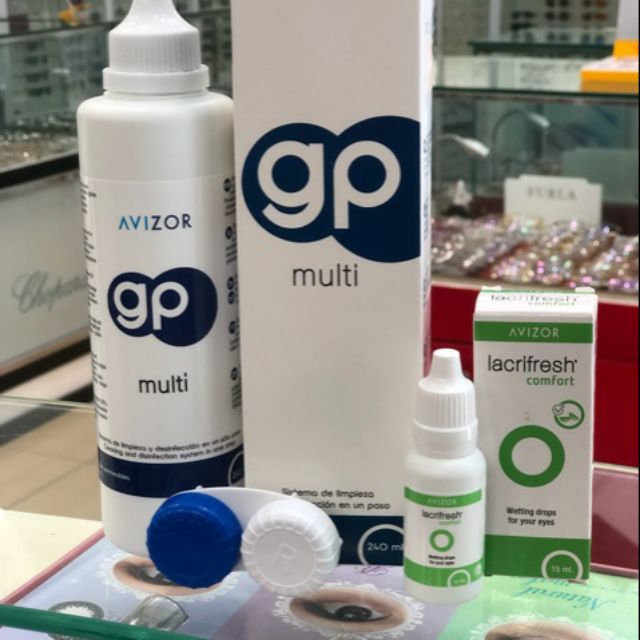 Dung dịch ngâm kính áp tròng cứng Avizor GP Multi