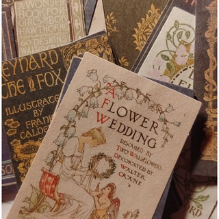 Set 30 giấy nhớ, nền journal