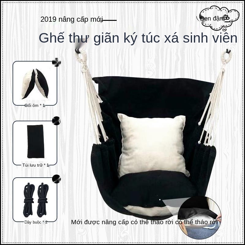 Ghế treo ký túc xá, xích đu lười, võng nôi trong nhà và ngoài trời