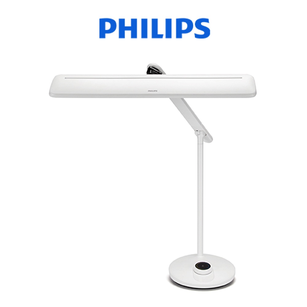 Đèn bàn Philips LED VDTMate DSK501 13.7W - điều chỉnh màu ánh sáng (2700K-6500K), bảo vệ mắt, chống cận thị