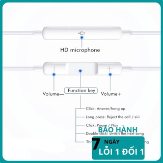 Tai Nghe IP Lightning iP7/8/X/XsMax++ Zin Bốc [SALE SẬP SÀN] [HÀNG CHÍNH HÃNG] [1 ĐỔI 1 TRONG 12 THÁNG]