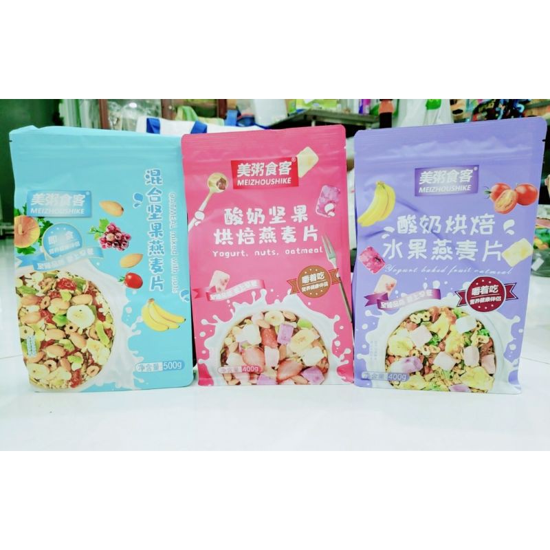 NGŨ CỐC SỮA CHUA HOA QUẢ