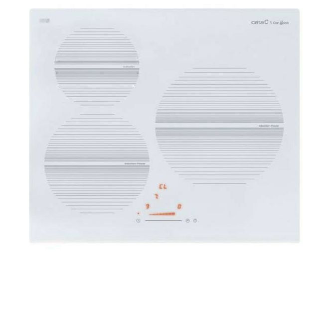Bếp từ Cata ISB 603 WH - 3 vùng nấu, màu trắng, nhập khẩu Tây Ban Nha