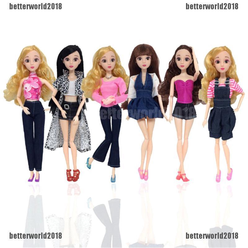 Bộ Trang Phục May Vá Thủ Công Dành Cho Búp Bê Barbie