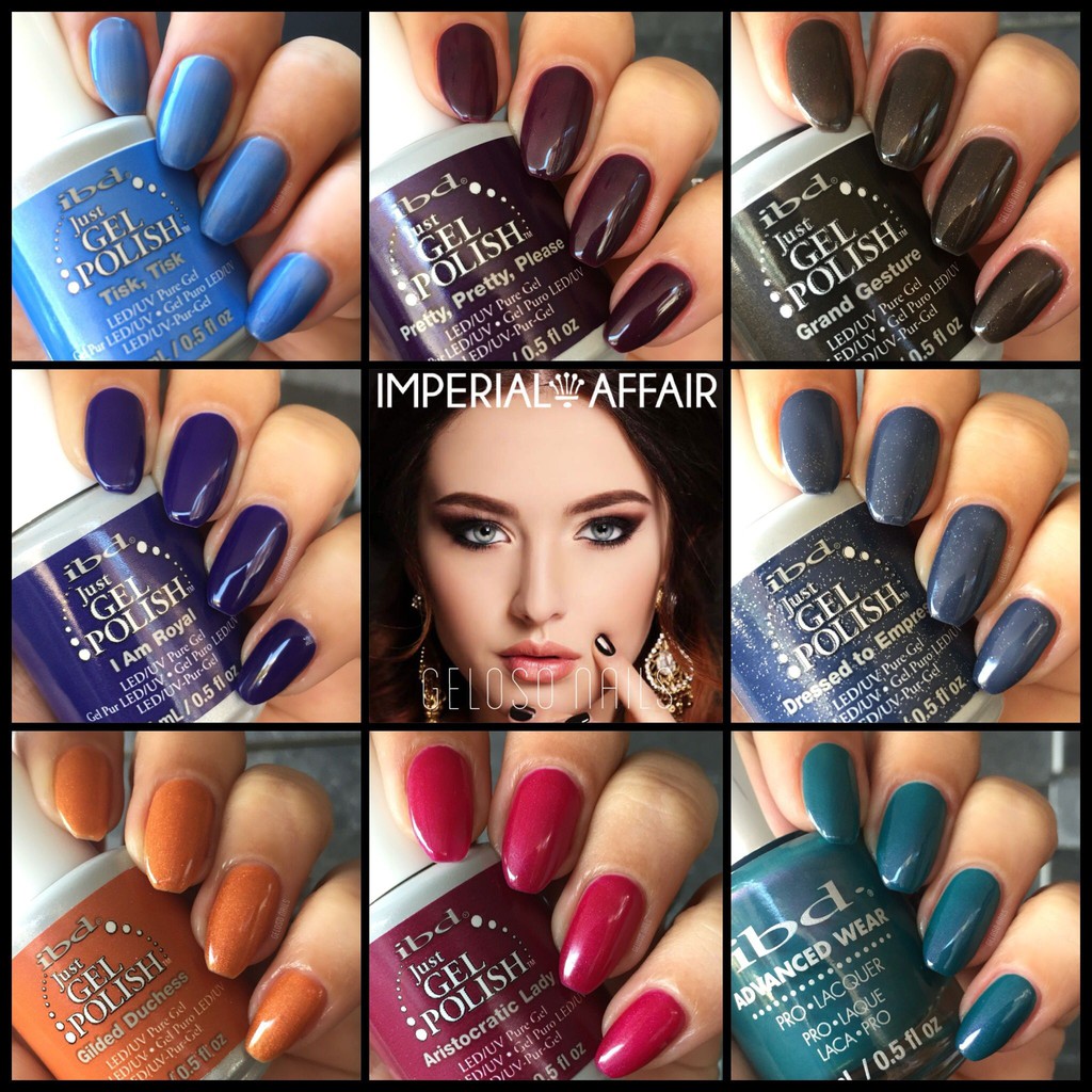 Sơn Gel Màu iBD Chính Hãng Xuất Xứ USA Nước Sơn Mướt Mịn , Sắc Nét , Bám Bền Cao , Phúc An Nail Wax