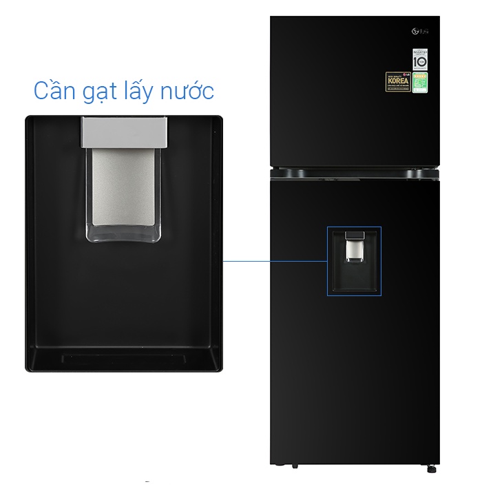 GN-D312BL -- Tủ lạnh LG Inverter 314 lít D312BL - Hàng chính hãng