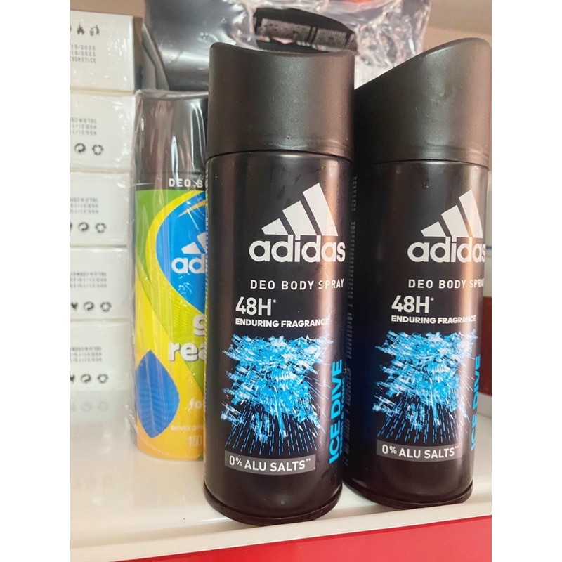 Xịt Khử Mùi Toàn Thân Nam Adidas 150ml