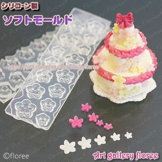 Khuôn silicone hoa đào
