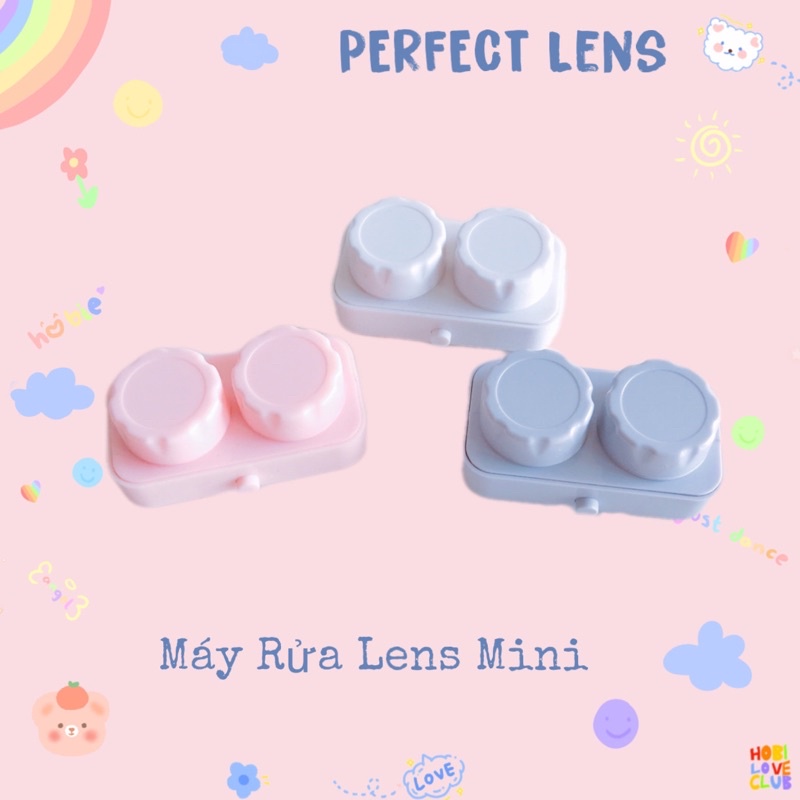 Máy Rửa Lens , Kính Áp Tròng Loại Mini , Dùng Pin AAA