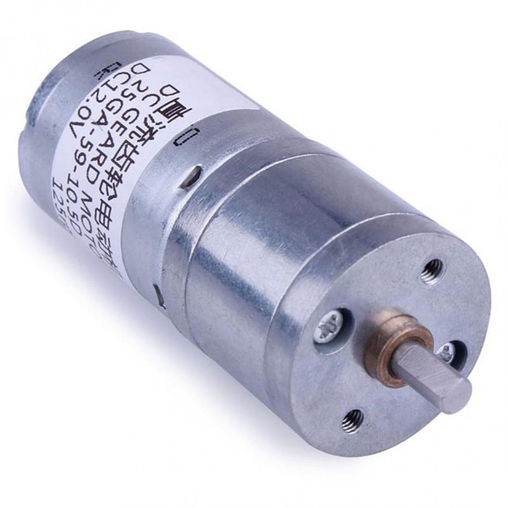 Mô tơ điện JGA25-370 12V DC cao cấp tiện dụng