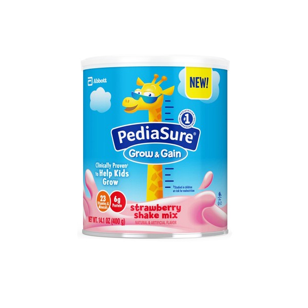 SỮA BỘT MỸ PEDIASURE GROW AND GAIN HƯƠNG DÂU 400G (HSD 5/2021)