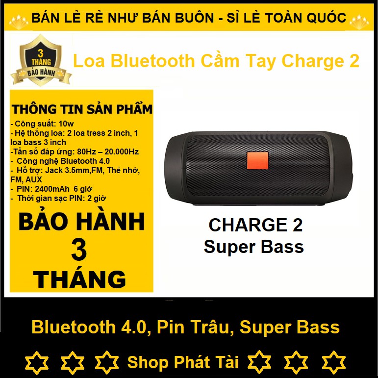 Loa Bluetooth Change 2+ Mini Vỏ Chống Thấm Nước, Hỗ Trợ Kết Nối Usb Thẻ Nhớ TF Và Cổng 3.5 Kết Nối Âm Thanh Sống Động