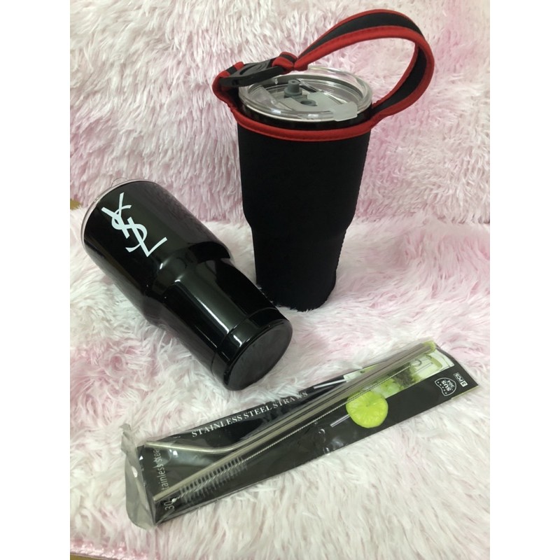 Ly giữ nhiệt thái lan 900ml tặng kèm túi, ống hút va cọ rửa ly (nã TC0005) | BigBuy360 - bigbuy360.vn