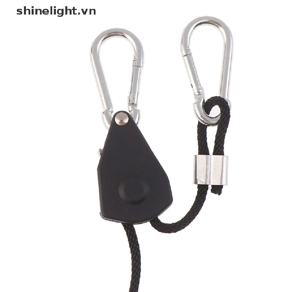 Set 2 Dây Thừng Treo Đèn Trồng Cây Có Thể Điều Chỉnh 1 / 8 &quot;