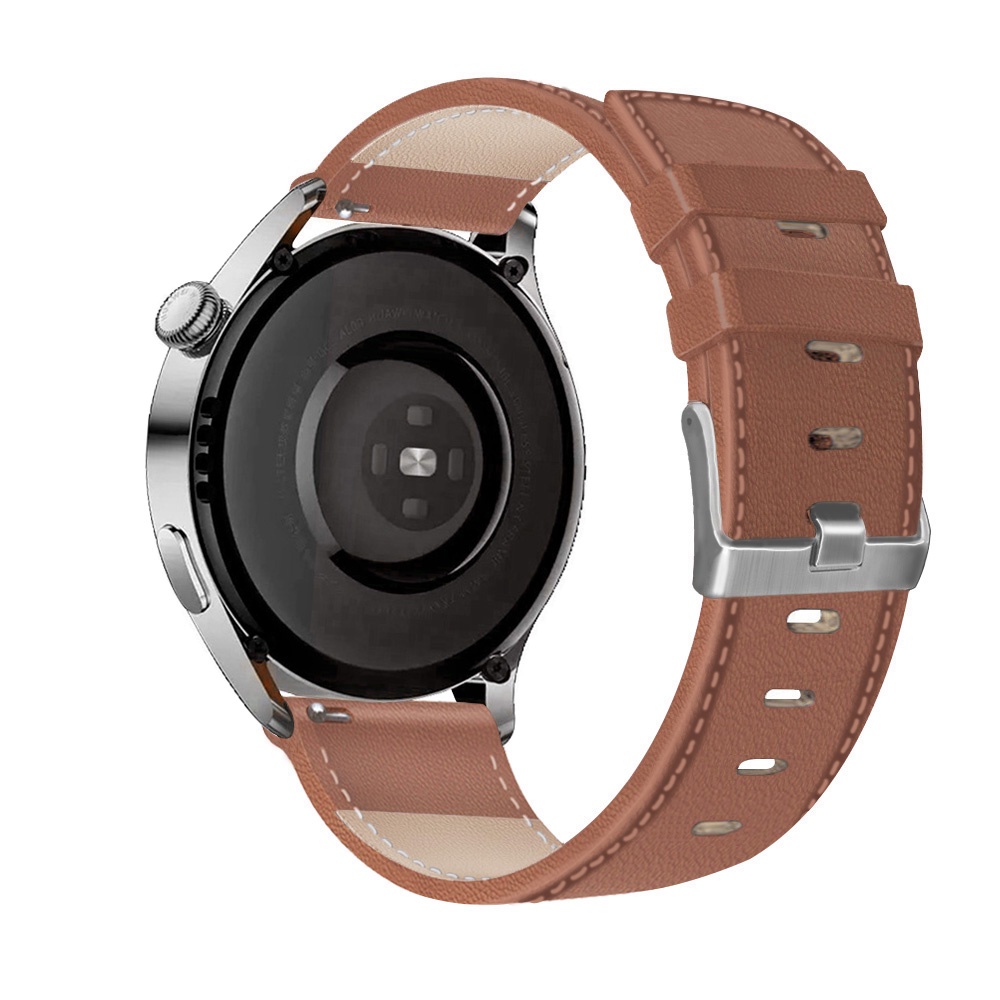 Mới Dây Đeo Tay Bằng Da 46mm / gt runner 46mm 46mm Cho Đồng Hồ huawei watch gt 3 gt4 / gt 2 pro 22mm