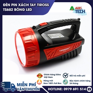Đèn pin xách tay tiross ts682 | bóng led đơn cường độ cao 3w