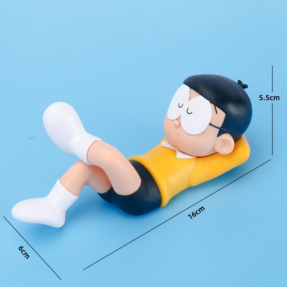 Doraemon Đang Ngủ Dễ Thương Trang Trí Bánh