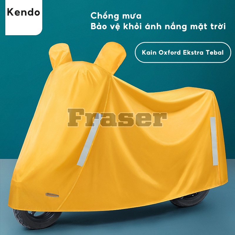 [Kendo] Nắp đậy xe máy không thấm nước hạng nặng Bảo vệ chống bụi mưa xe tay ga, xe máy điện