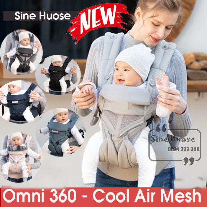 [Mã MKBCTET2 giảm 10% đơn 1 triệu] ĐỊU EGO OMNI 360 COOL AIR MESH (ĐỦ MÀU -CÓ HỘP )