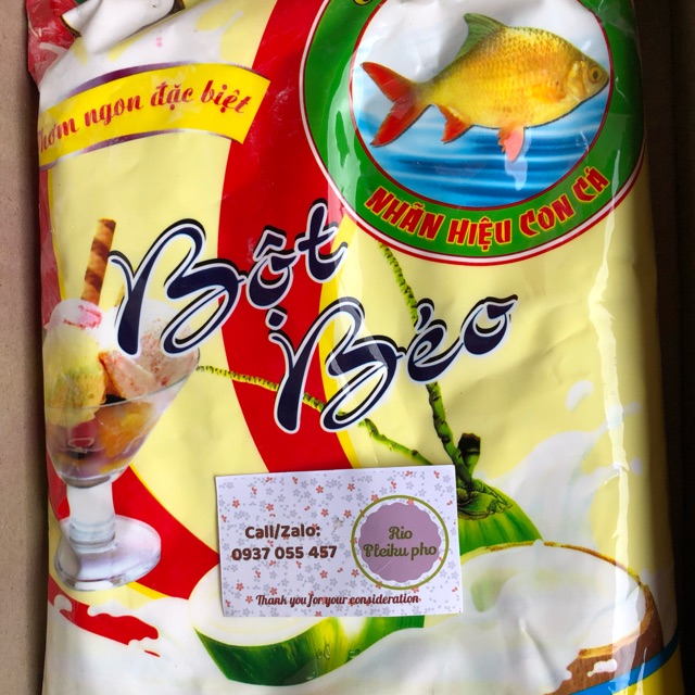 1 kg Bột béo nấu chè, kem...