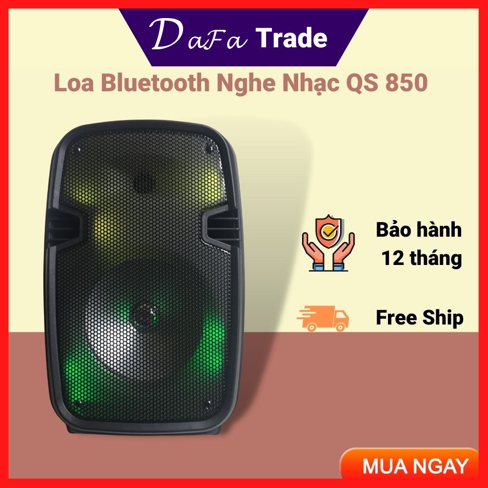 [ Hàng Cao Cấp ] Loa Cao Cấp Bluetooth Nghe Nhạc QS850 Kết Nối Không Dây Công USB Thẻ Nhớ Điện Thoại Laptop