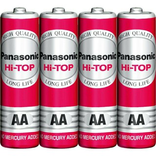 PIn tiểu đỏ AA Panasonic vỉ 4 viên, hàng chính hãng