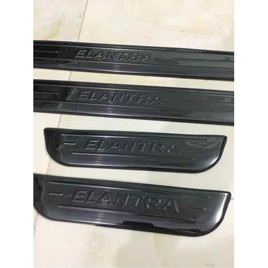 Ốp bậc cửa ngoài elantra 2019-2021 titan - Bậc nhỏ titan elantra 19-21