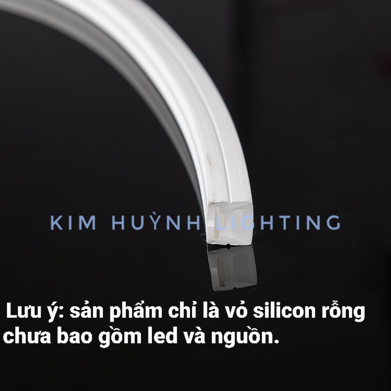 Silicon dẻo định hình Led dán trang trí decor nội thất, bảng hiệu ngoài trời