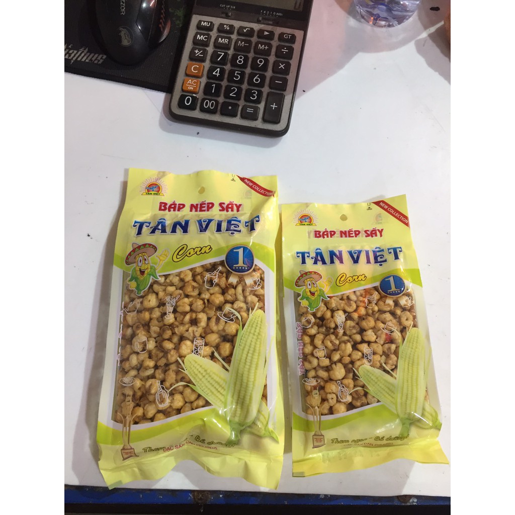 Bắp Nếp Sấy Tân Việt gói to 180g