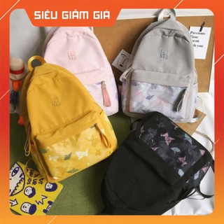 ( Hàng Đẹp ) ☻ [  ] ( ) Balo nữ ulzzang chống nước vải dù Hạc Giấy TX115 ( ảnh thật ) ( ẢNH THẬT ) ( ảnh thật )