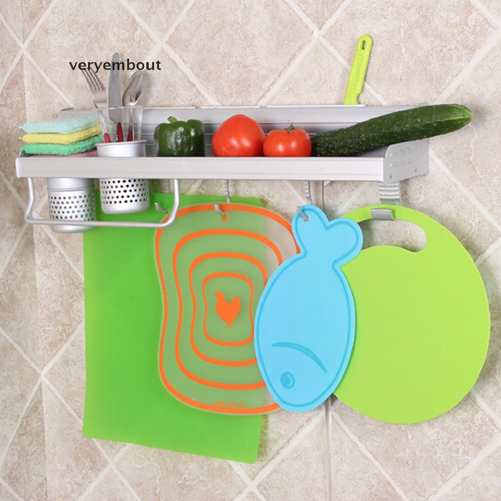 ut Plastic Kitchen Cutting Flexible Chopping Vegetable Fruit Mat Board Ultra-thin n