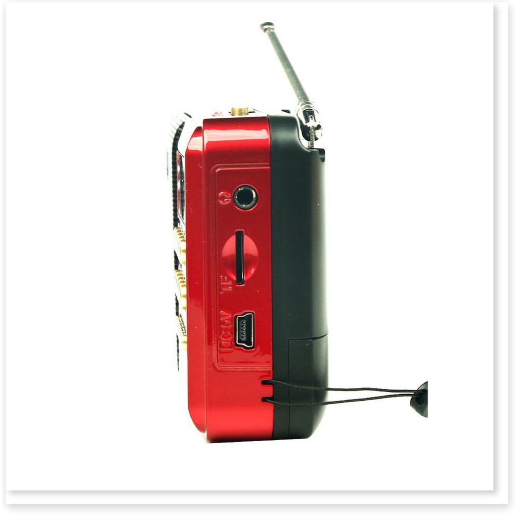 ĐÀI RADIO FM NGHE NHẠC QUA USB VÀ THẺ NHỚ, NGHE KINH PHẬT KK11 ÂM THANH TRUNG THỰC