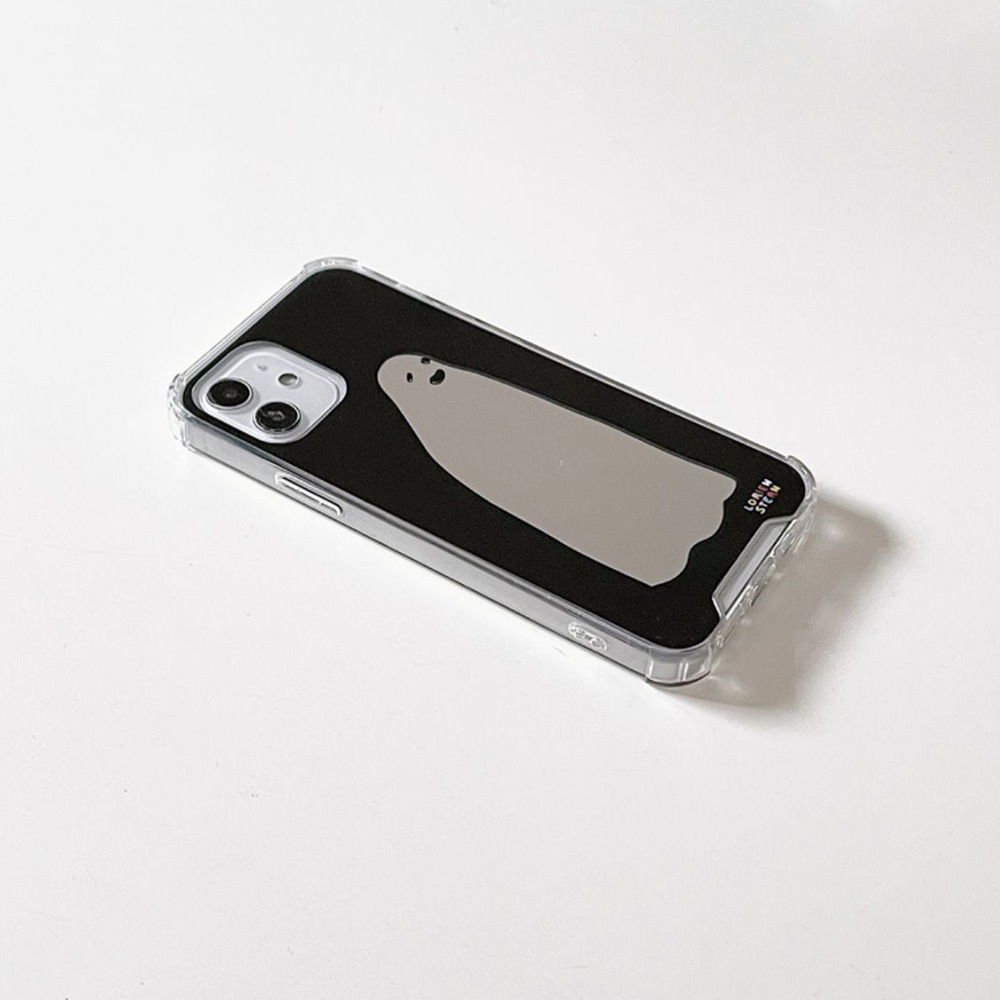 Ốp Điện Thoại TPU Tráng Gương Họa Tiết Vui Nhộn Cho IPhone 13 12 11 Pro Max X Xs XR 7 8 Plus SE 2020