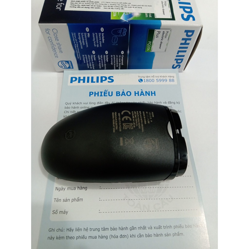 Phụ kiện - Máy cạo râu du lịch Philips PQ206