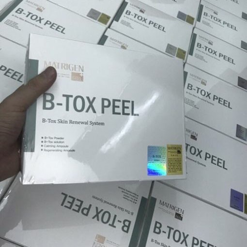 Bộ thay da sinh học B-Tox Peel bằng tảo Silic